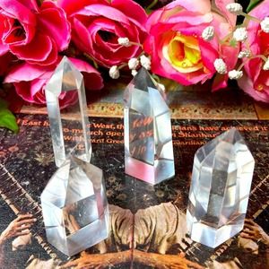 Clear Quartz Points A GRADE RARE POWER STONE NWOT